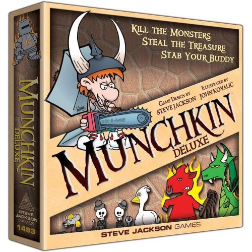  Steve Jackson Games Munchkin Deluxe & Unnatural Axe