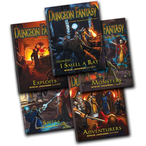  Steve Jackson Games Dungeon Fantasy Roleplaying Game