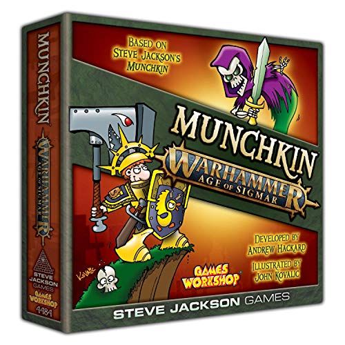  Steve Jackson Games Munchkin Warhammer Age of Sigmar, Multi-Colored