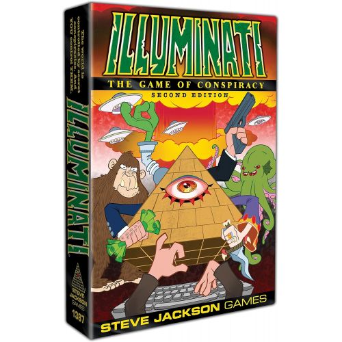  Steve Jackson Games Illuminati 2nd Edition , Brown