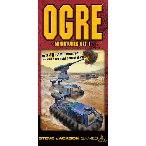  Steve Jackson Games Ogre Miniatures Set 1 Board Games