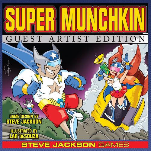  Steve Jackson Games Super Munchkin Guest Artist Edition - DeSouza Card Game