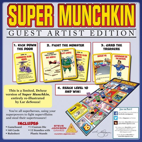  Steve Jackson Games Super Munchkin Guest Artist Edition - DeSouza Card Game