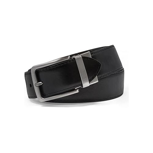  Steve Madden Men's Dress Casual Every Day Leather Belt