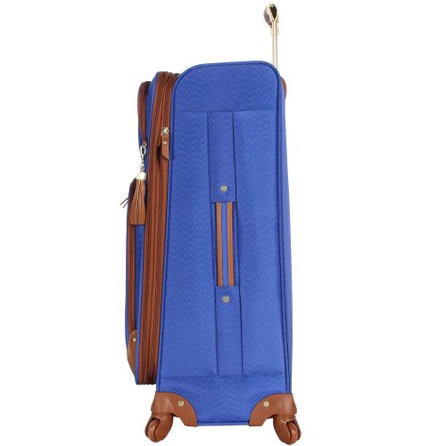  Steve Madden Luggage 4 piece Spinner Suitcase Collection (Blue)