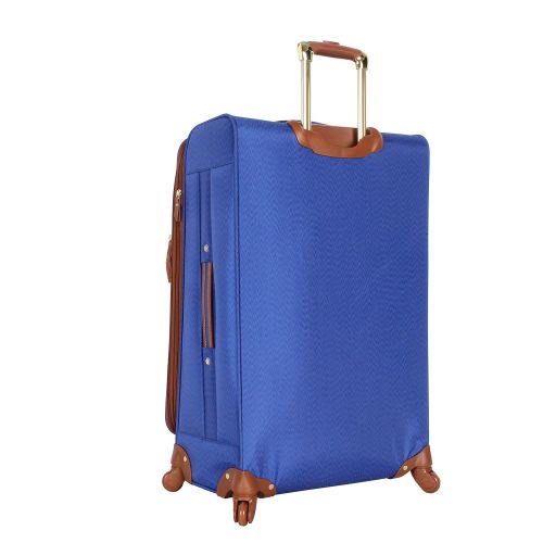  Steve Madden Luggage 4 piece Spinner Suitcase Collection (Blue)