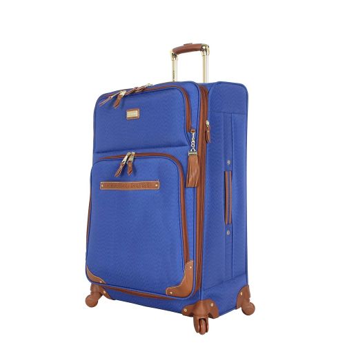  Steve Madden Luggage 4 piece Spinner Suitcase Collection (Blue)