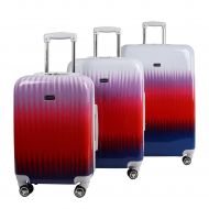 Steve Madden Luggage 3 Piece Hard Case Suitcase Set With Spinner Wheels