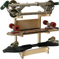 [아마존베스트]Steve's Rack Shack Premium Freestanding Skateboard Rack | Storage for: Snowboards, Skis, Skateboards, Scooters, Ripsticks, and More (6 Level)