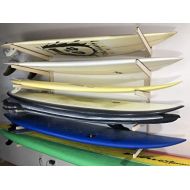 Steves Rack Shack Premium Indoor/Outdoor Surfboard Storage Rack (Wall Mount; Holds Both Long and Short Boards; for use Indoors and Outdoors; Made in The USA)