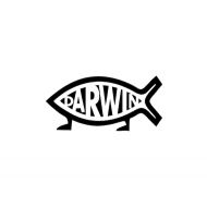 /Etsy Evolution Darwin Fish Custom Die Cut Vinyl Decal Sticker - Choose your Color and Size