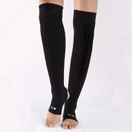 Sticky Be Socks Sticky Be Grip Stirrup Leg Warmers, blackwhite