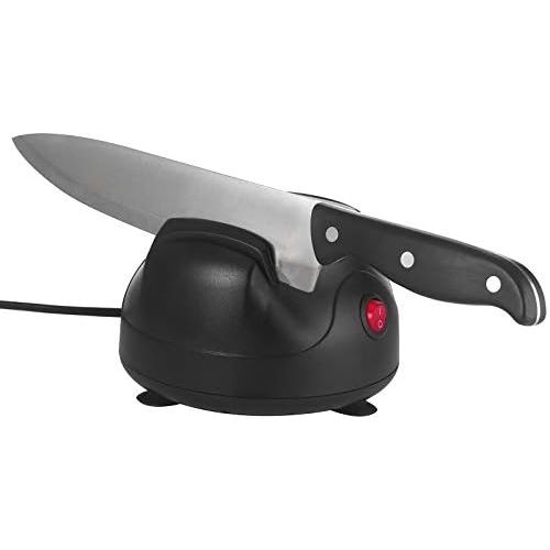  [아마존베스트]StilGut Style Mersser Grinder Machine Electric Knife Sharpener with Suction Cups and Various sharpness Levels, Black