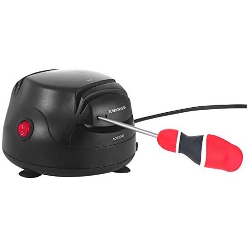  [아마존베스트]StilGut Style Mersser Grinder Machine Electric Knife Sharpener with Suction Cups and Various sharpness Levels, Black