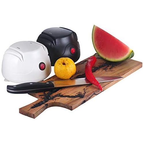  [아마존베스트]StilGut Style Mersser Grinder Machine Electric Knife Sharpener with Suction Cups and Various sharpness Levels, Black