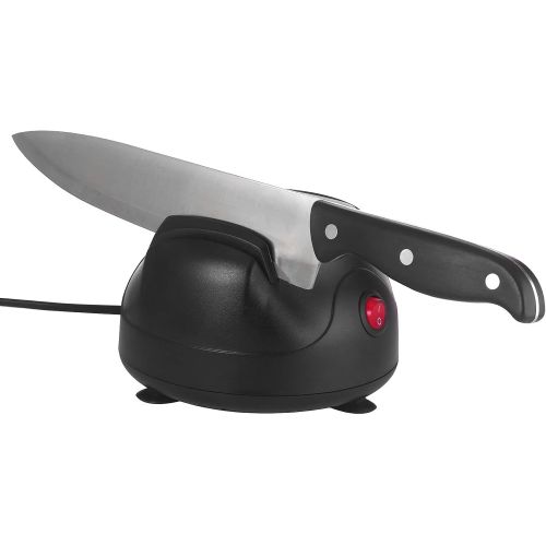  [아마존베스트]StilGut Style Mersser Grinder Machine Electric Knife Sharpener with Suction Cups and Various sharpness Levels, Black