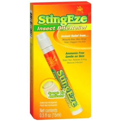  StingEze Insect Bite Relief Sponge Tip Applicator