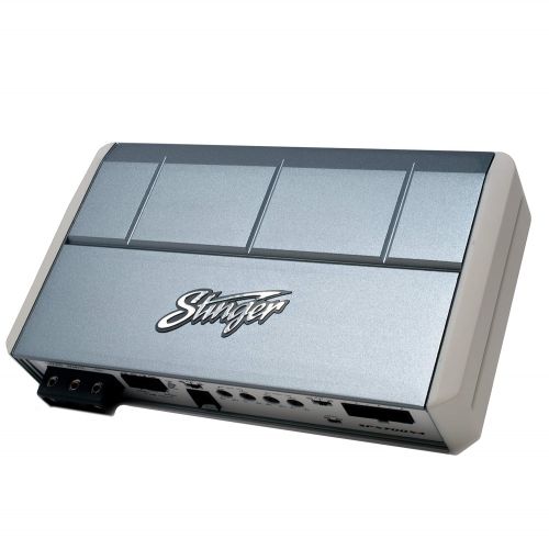  Stinger SPX700X4 Micro 4 Channel 700 Watt Powersports Amplifier for Motorcycles, ATV, Marine and Mobile Applications
