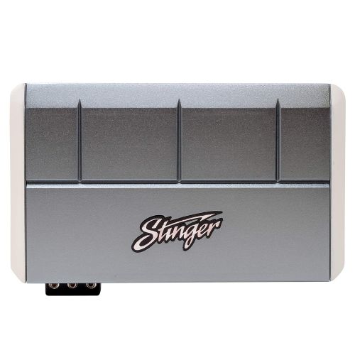  Stinger SPX700X4 Micro 4 Channel 700 Watt Powersports Amplifier for Motorcycles, ATV, Marine and Mobile Applications