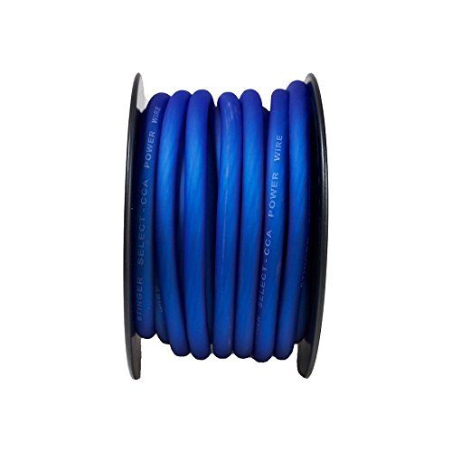  Stinger SSVLP0BL 10Ga Matte Blue Power Wire 50