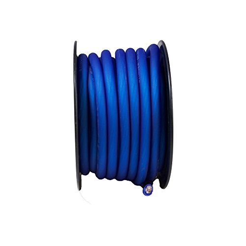  Stinger SSVLP0BL 10Ga Matte Blue Power Wire 50