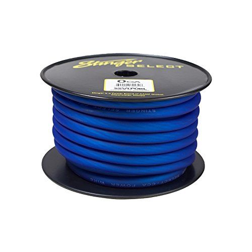  Stinger SSVLP0BL 10Ga Matte Blue Power Wire 50