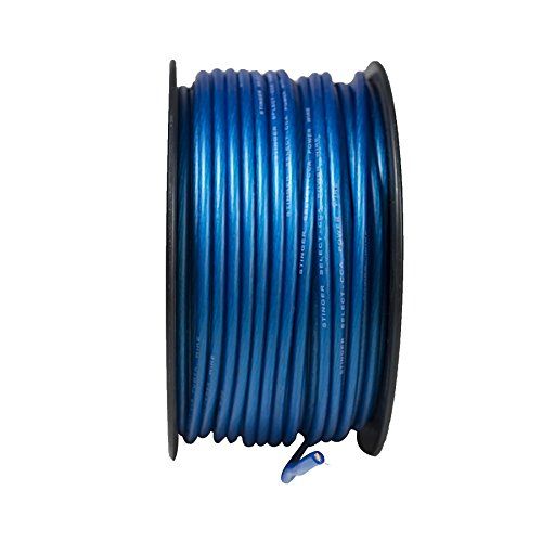  Stinger SSVLP8BL 8Ga Matte Blue Power Wire 250