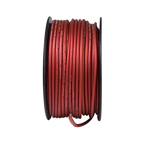  Stinger SSVLP8R 8Ga Matte Red Power Wire 250