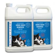 Stink Free Instantly Cat Urine Odor Remover & Eliminator Cleaning Solution, Oxidizer Based Pee Cleaner Solution & Deodorizer for Carpets, Outdoor Rugs, Rugs, Mattress, etc. 2-128 o