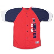 Youth Boston Red Sox Stitches RedNavy Vertical Jersey