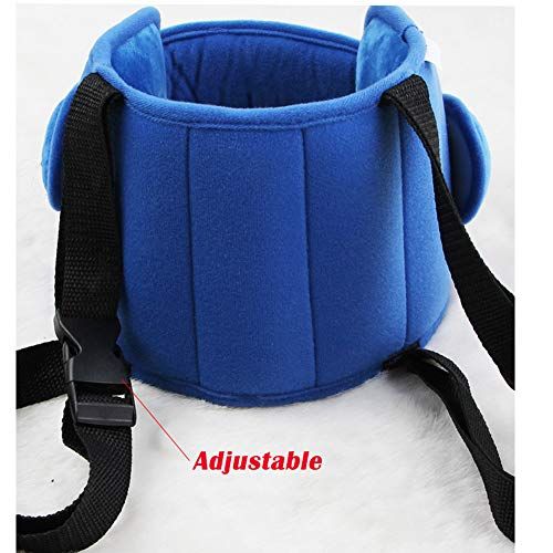  [아마존베스트]StoHua Adjustable Child Car Seat Head Support Band, Head Support A Comfortable Safe Sleep Solution,Blue Head Support Belt