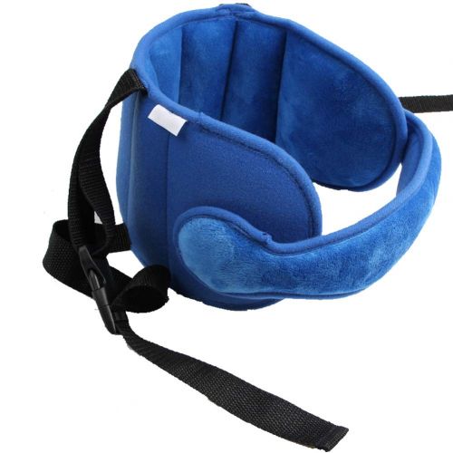  [아마존베스트]StoHua Adjustable Child Car Seat Head Support Band, Head Support A Comfortable Safe Sleep Solution,Blue Head Support Belt