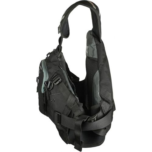  Stohlquist Descent Rescue Lifejacket (PFD)-Black-L/XL