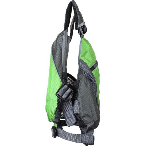  Stohlquist Edge Life Jacket, Lime Green/Gray, Large/X-Large