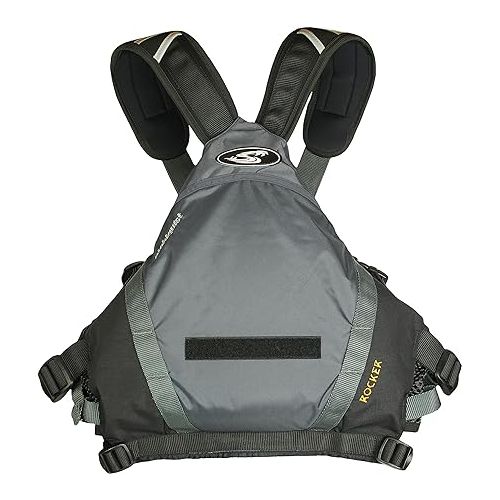  Stohlquist Rocker Lifejacket (PFD)-Gray-L/XL