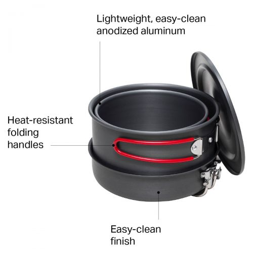  Stoic Hard Anodized Camping Cook Set