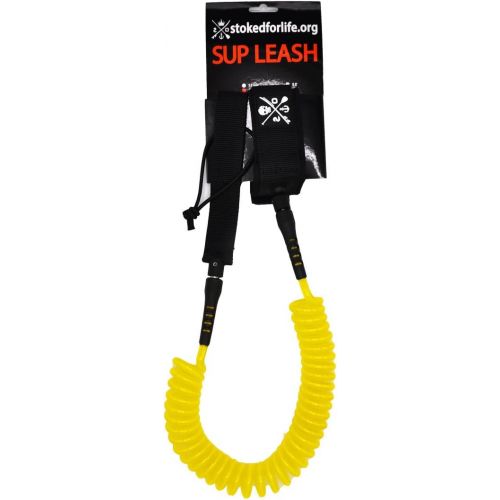  Stokedforlife stokedforlife SUP Board Spiral Leash 10 Fuss