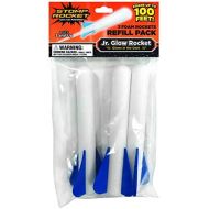 [아마존베스트]Stomp Rocket Jr. Glow Rocket Refill Pack, 3 Rockets - Outdoor Rocket Toy Gift for Boys and Girls- Ages 3 Years and Up