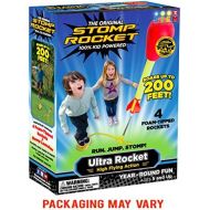 [아마존베스트]Stomp Rocket Ultra Rocket, 4 Rockets - Outdoor Rocket Toy Gift for Boys and Girls - Comes with Toy Rocket Launcher - Ages 5 Years and Up