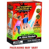 [아마존베스트]Stomp Rocket Jr. Glow Rocket, 4 Rockets and Toy Rocket Launcher - Outdoor Rocket Toy Gift for Boys and Girls Ages 3 Years and Up