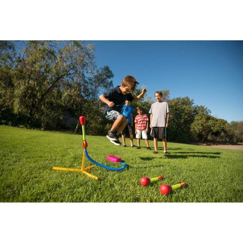  Stomp Rocket and ships from Amazon Fulfillment. Stomp Rocket Ultra Rocket, 4 Rockets - Outdoor Rocket Toy Gift for Boys and Girls - Comes with Toy Rocket Launcher - Ages 5 Years and Up