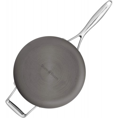  [아마존베스트]Stone & Beam Sauce Pan With Lid, 4-Quart, Hard-Anodized Non-Stick Aluminum