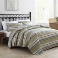 Stone Cottage Fresno Multi Green Quilt Set, FullQueen