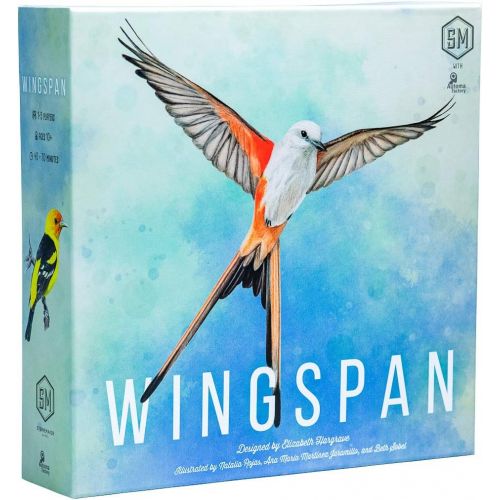  [아마존베스트]Stonemaier Games Wingspan Board Game - A Bird-Collection, Engine-Building Stonemaier Game for 1-5 Players, Ages 14+
