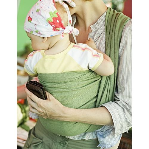  Storchenwiege Woven Cotton Baby Carrier Wrap (3.6, Albert)