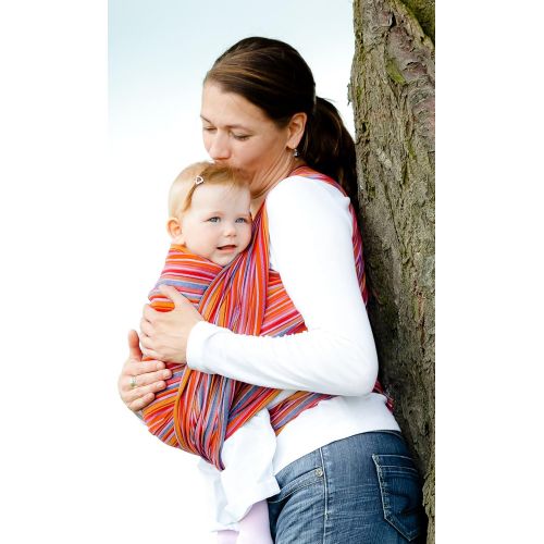  Storchenwiege Woven Cotton Baby Carrier Wrap (3.6, Albert)