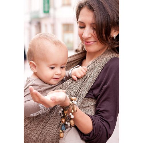  Storchenwiege Woven Cotton Baby Carrier Wrap (3.6, Albert)