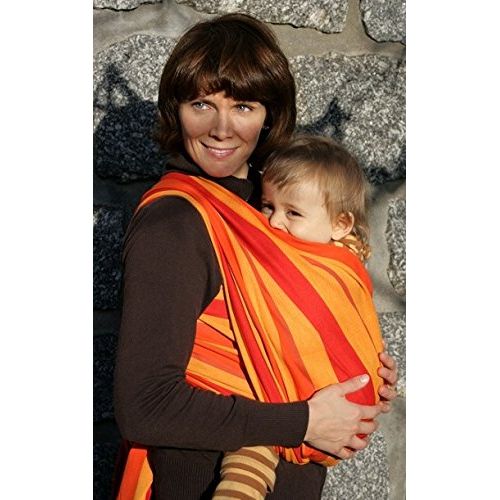  Storchenwiege Woven Cotton Baby Carrier Wrap (4.6, Leo Natural)