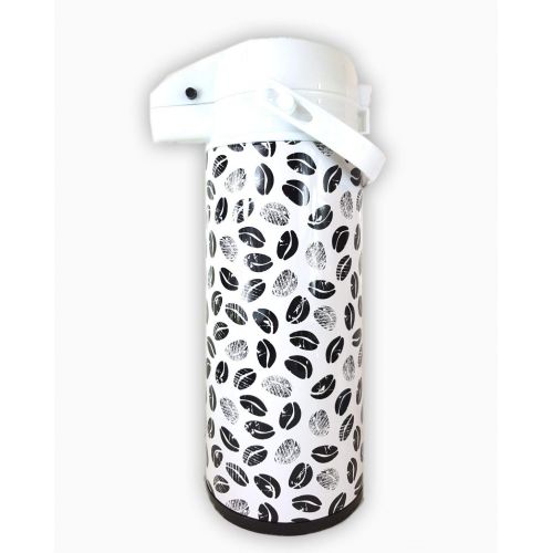  Store store Pumpkanne Isolierkanne Thermoskanne Airpot Teekanne, Design, 15 x 15 x 36 cm, 1,9 Liter