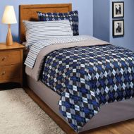 Store51 Blue Diamond 8pc Full Bedding Set